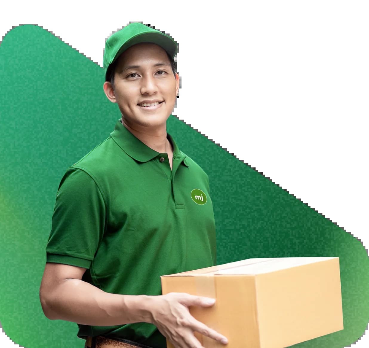 person bring a box